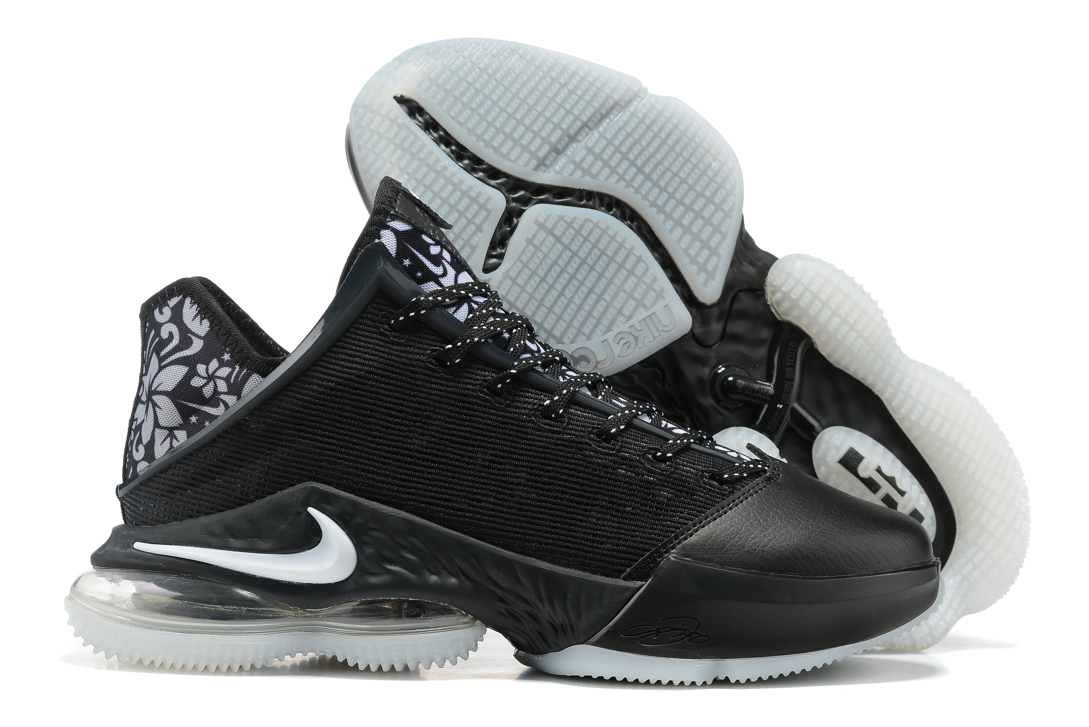 Nike LeBron 19 Low Black White Shoes